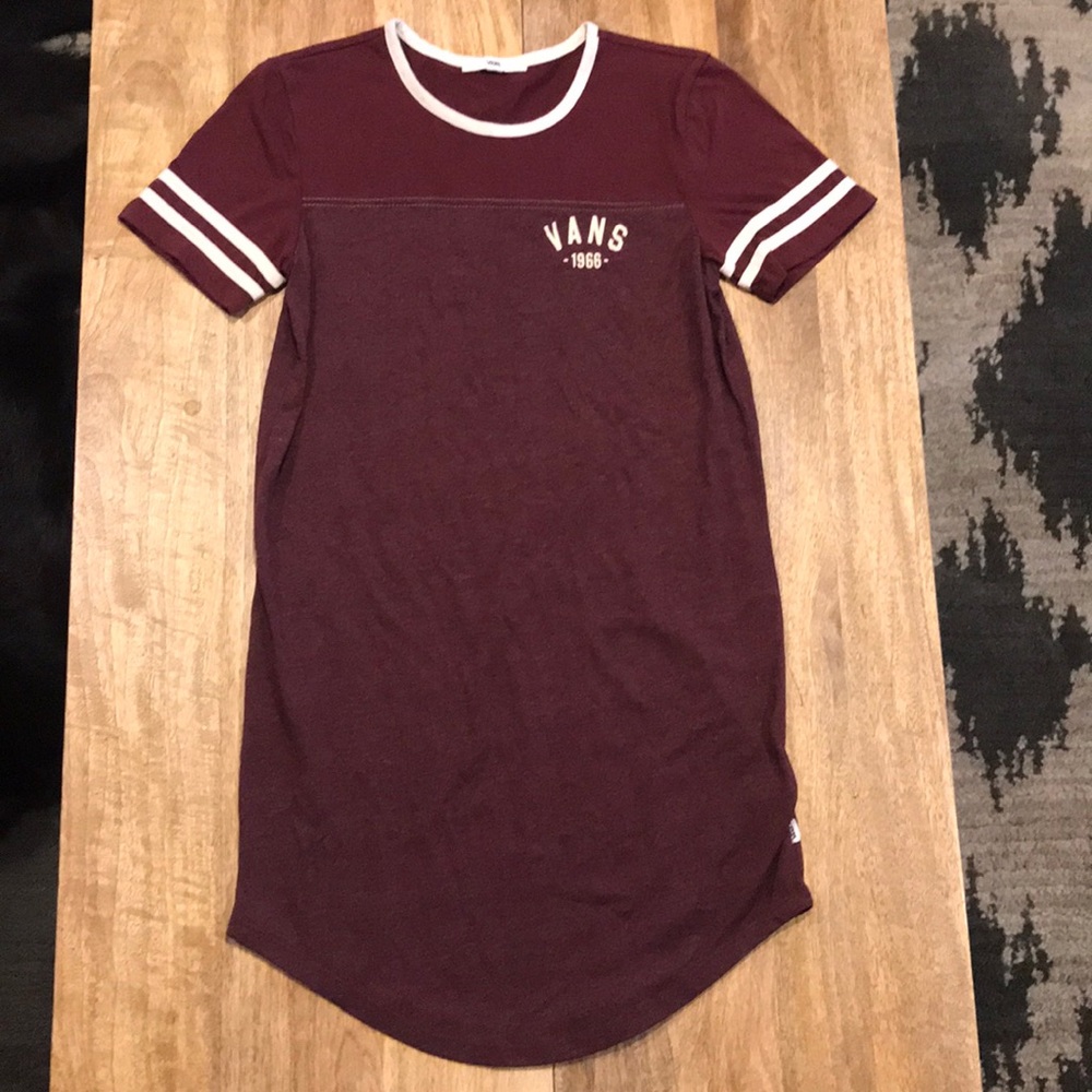 Vans Burgundy Mini Dress